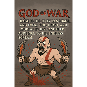 God Of War: Proving that yelling louder is a character arc.