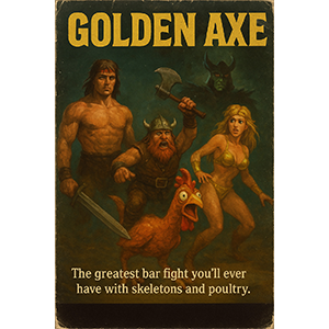Golden Axe: Proof You Can’t Solve All Your Problems with a Bigger Sword (But You’ll Try Anyway)